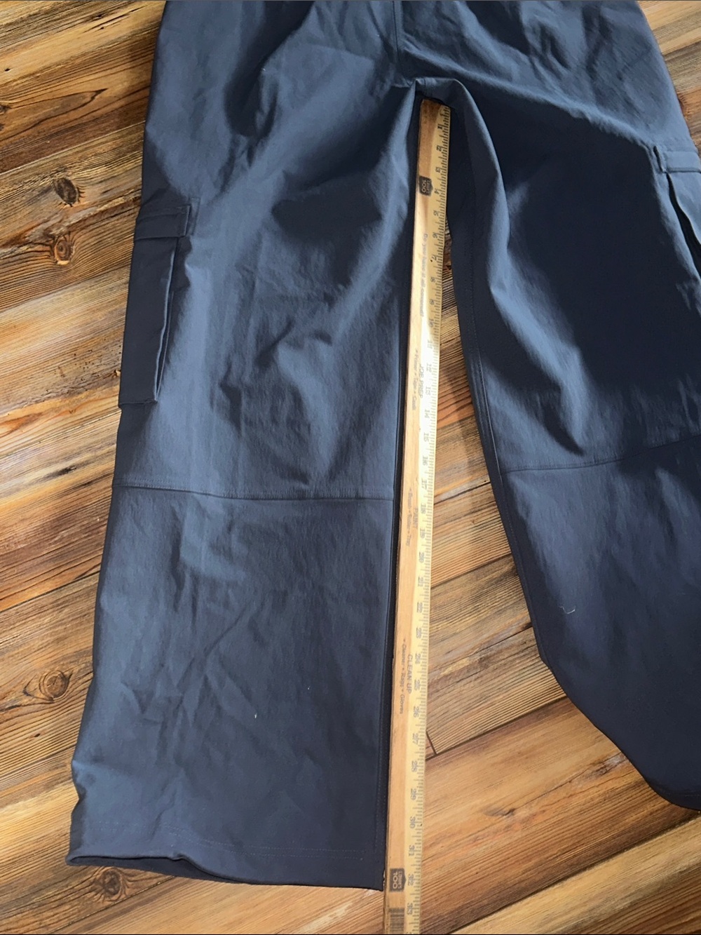 Nike ACG "Smith Summit" cargo pant women's dark grey/ blue colorway Large NWOT - Picture 7 of 8